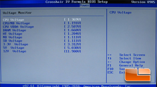 ASUS Crosshair IV Formula BIOS