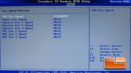 ASUS Crosshair IV Formula BIOS