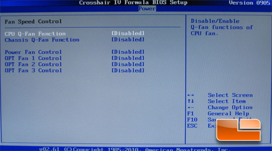 ASUS Crosshair IV Formula BIOS