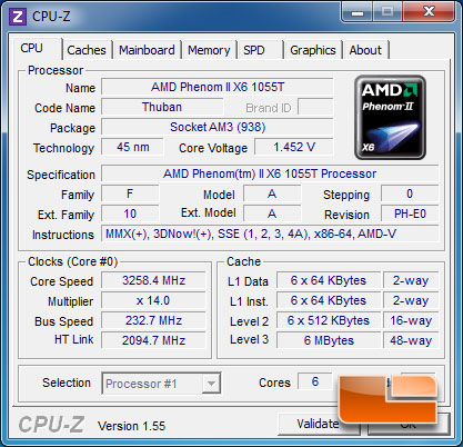 ASUS Crosshair IV Formula Turbo Key Overclock CPUz