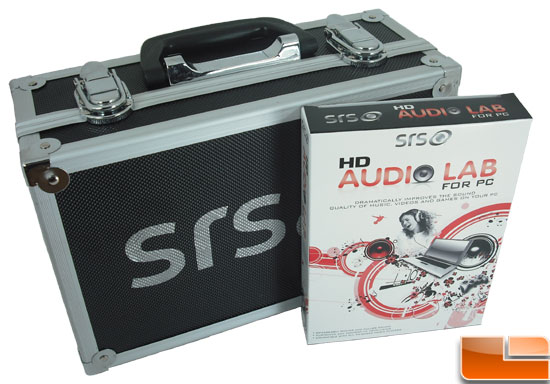 SRS Labs HD Audio Lab Case and Box