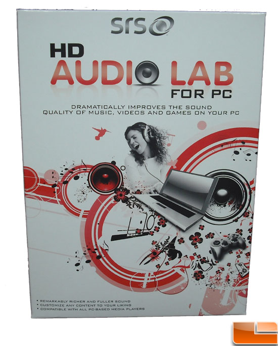SRS Labs HD Audio Lab Box Front SRS Labs HD Audio Lab Box Front
