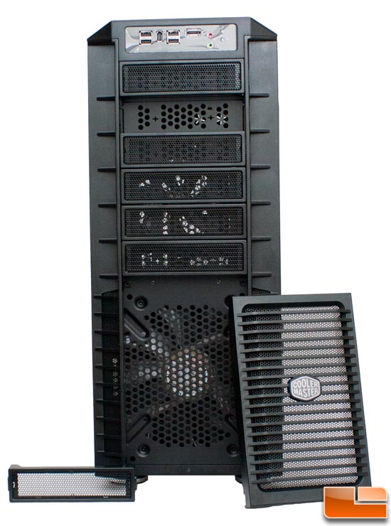 Detachable Front Panel of Cooler Master HAF 932 Black Edition