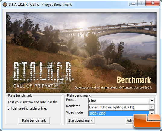 Stalker Call of Pripyat DX11 Performance Benchmark