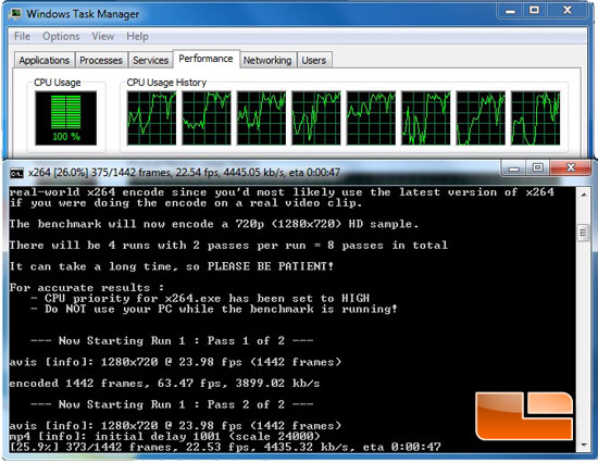 x264 HD Benchmark