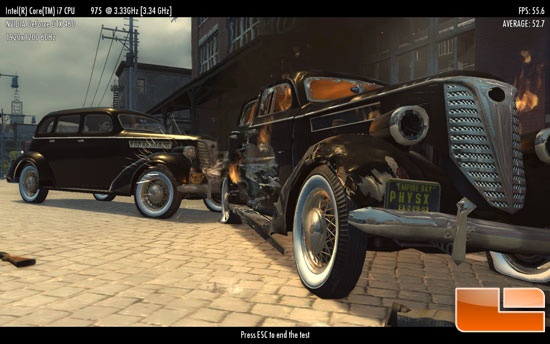 2k Games Mafia II Benchmark Demo