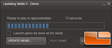 2k Games Mafia II Benchmark Demo