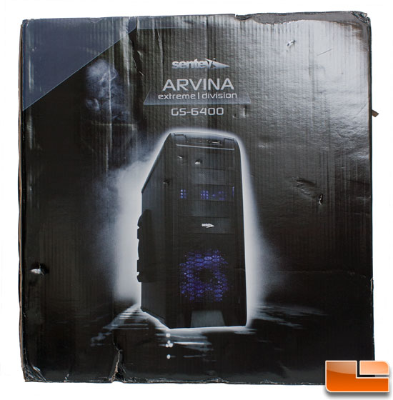 Front of Retail Packaging of the Sentey Arvina