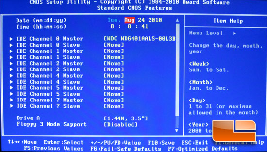 GIGABYTE 890FXA-UD5 BIOS Pages