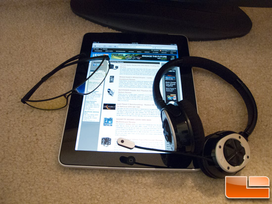 Nox Specialist with iPad and Gunnar Optiks