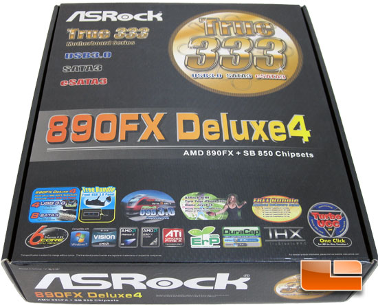 ASRock 890FX Deluxe4 Retail Box and Bundle