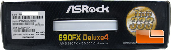 ASRock 890FX Deluxe4 Retail Box and Bundle