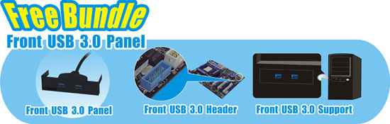 ASRock USB3 Front Panel Free Bundle