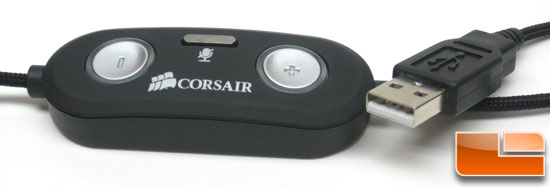 Corsair HS1 Gaming Headphones USB Connector