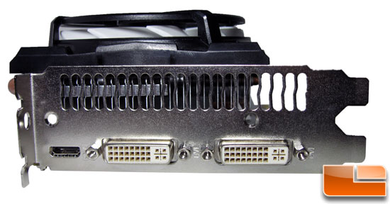 ECS GeForce GTX 460 1GB Black Connectors