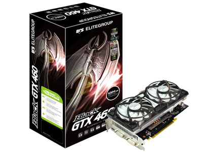 ECS GeForce GTX 460 1GB Black Video Card Review