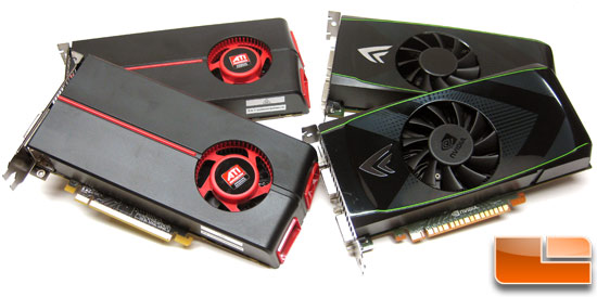 NVIDIA GeForce GTS 450 SLI versus ATI Radeon HD 5770 CrossFire