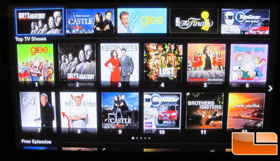 Apple TV GUI