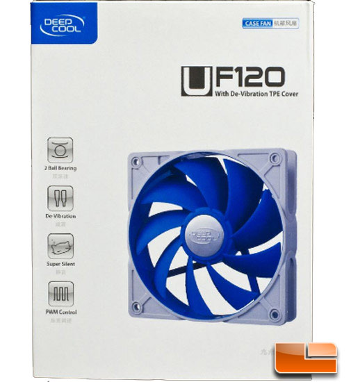 Deep Cool UF120 120mm Case Fan Retail Box