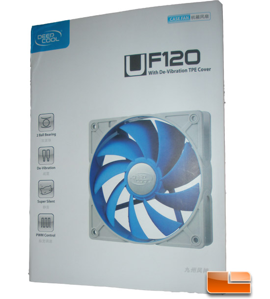 Deep Cool UF120 120mm Case Fan Retail Box