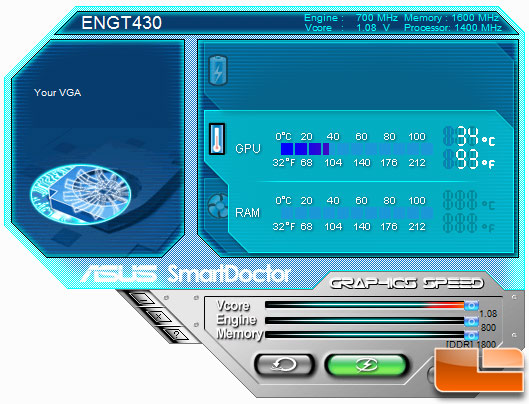 ASUS 
ENGT430 Smart Doctor Utility