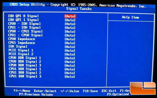 EVGA Classified SR-2 BIOS Main Menu