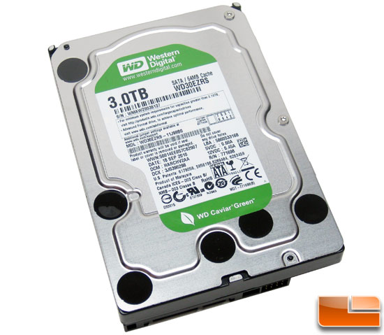 Uforenelig dato postkontor Western Digital 3TB Caviar Green Hard Drive Review - Legit Reviews