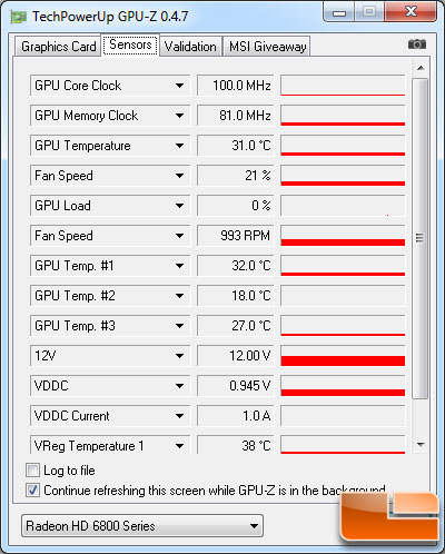 AMD Radeon HD 6870 1GB Video Card GPU-Z Details