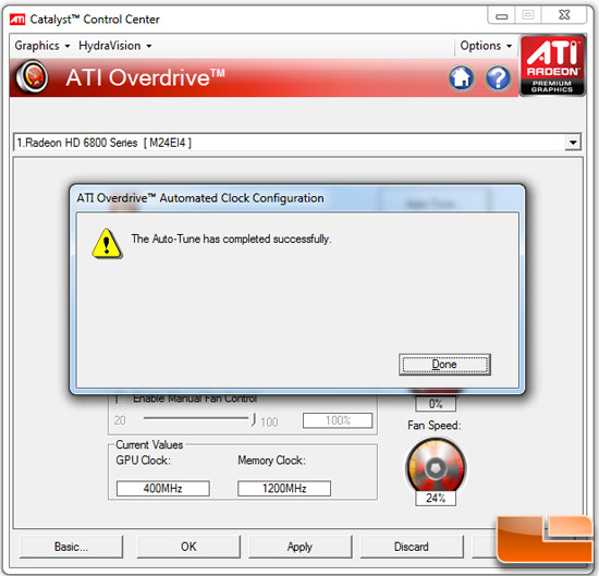 AMD Radeon HD 6850 Video Card Overclocking