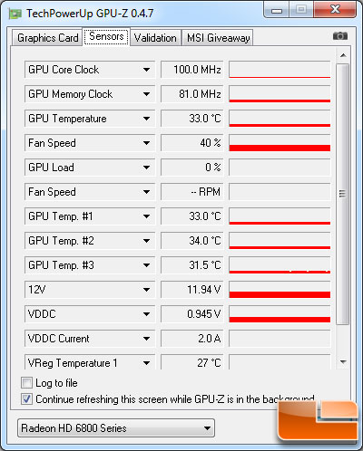 AMD Radeon HD 6850 1GB Video Card GPU-Z Details