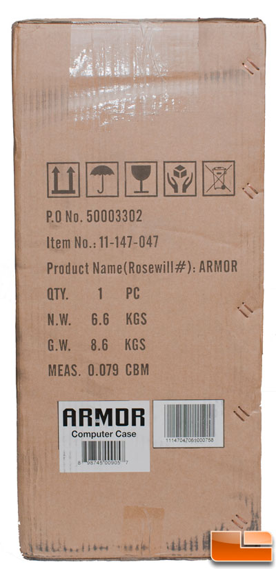 Rosewill Armor Retail Packaging