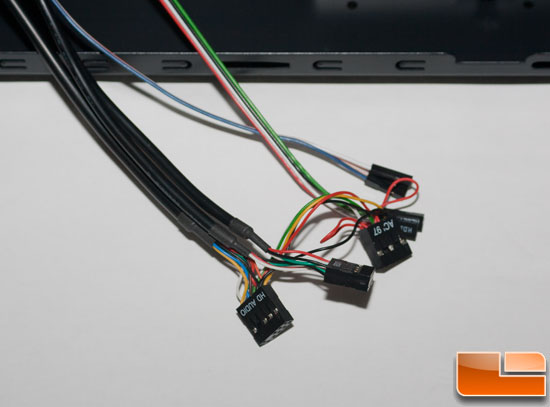 Front Panel Wires of Rosewill Armor