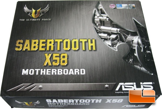 ASUS Sabertooth X58 Retail Box and Bundle