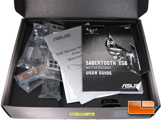 ASUS Sabertooth X58 Retail Box and Bundle