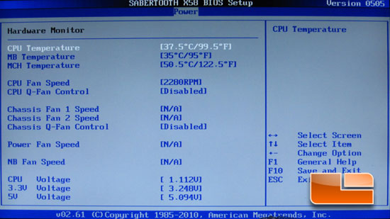 ASUS Sabertooth X58 System BIOS