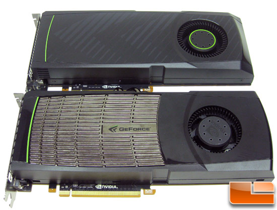 NVIDIA GeForce GTX 580 and GTX 480 Video Cards
