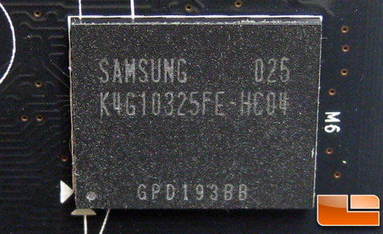 NVIDIA GeForce GTX 580 Video Card Samsung GDDR5 ICs