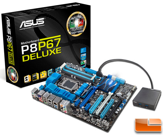 ASUS P8P67 Deluxe Intel P67 Motherboard