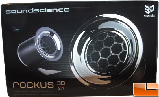 Antec Soundscience Rockus 2.1 Speakers Box Front