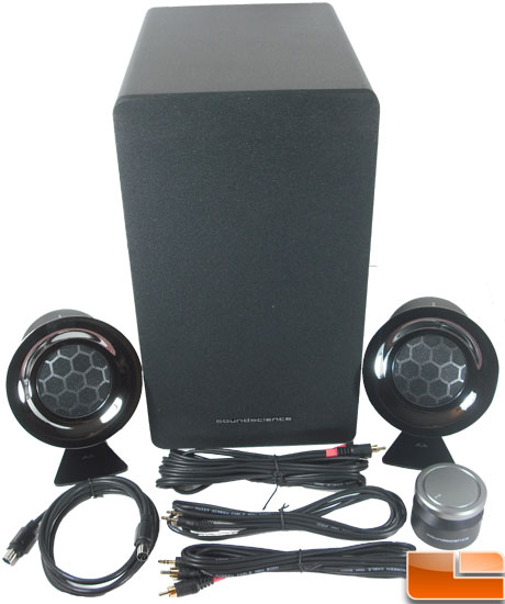 Antec Soundscience Rockus 2.1 Speakers