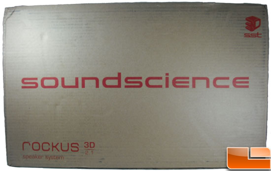 Antec Soundscience Rockus 2.1 Speakers Outer Box