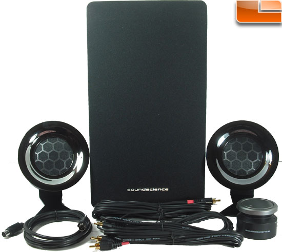 Antec Soundscience Rockus 2.1 Speakers