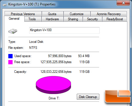 V+100 PROPERTIES