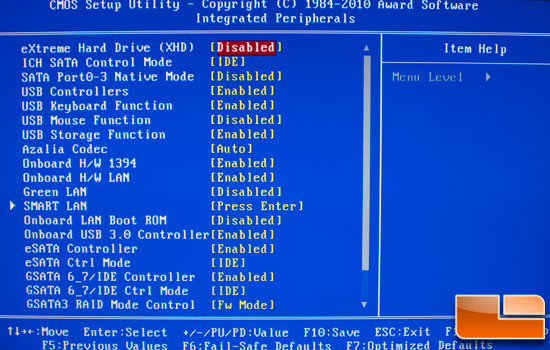 GIGABTYE X58A-UD3R Rev. 2.0 BIOS Pages