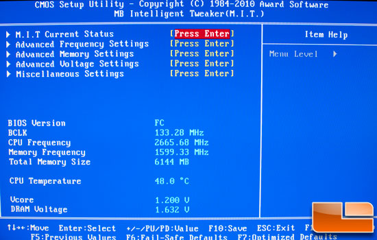 GIGABTYE X58A-UD3R Rev. 2.0 BIOS Pages