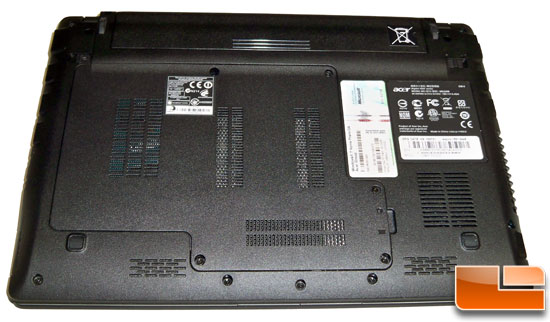 Acer Aspire 1551-5448 Bottom