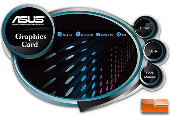 ASUS GeForce GTX580 Video Card Software