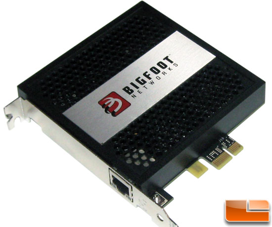 Bigfoot Networks Killer 2100 Gaming Network Card