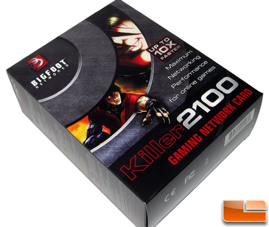 Bigfoot Networks Killer 2100 Retail Packaging