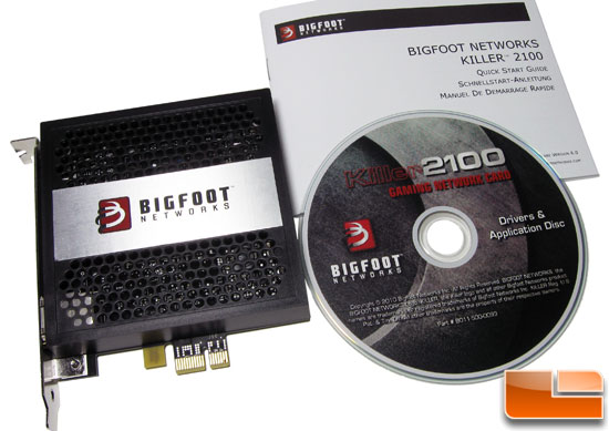 Bigfoot Networks Killer 2100 Retail Bundle